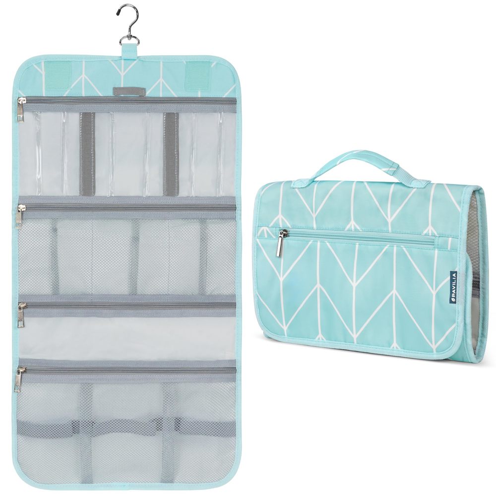 Hanging Toiletry Bag Women Men, Travel Kit Foldable Large Toiletries🌸